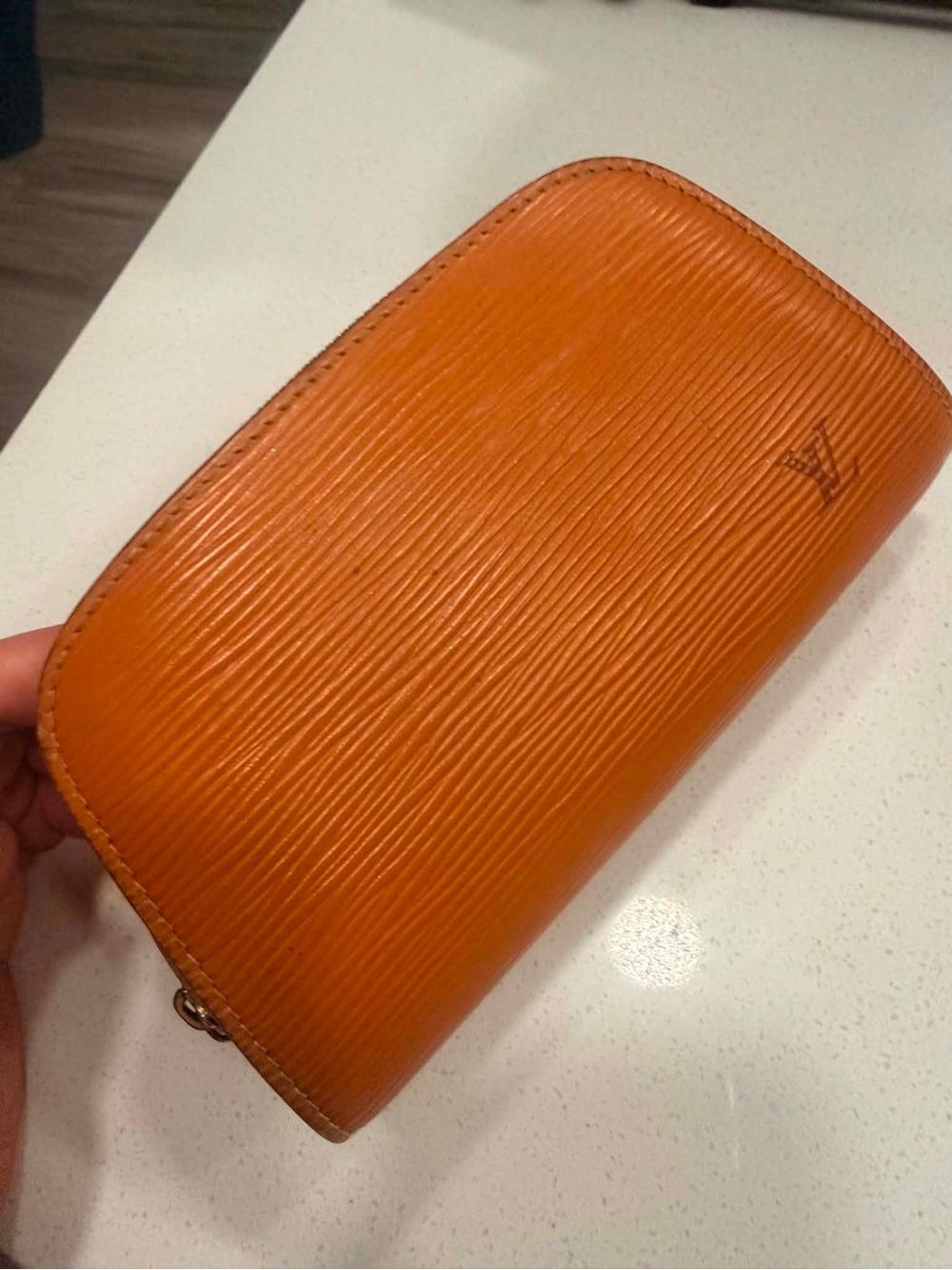 Louis Vuitton Epi Leather Zip pouch